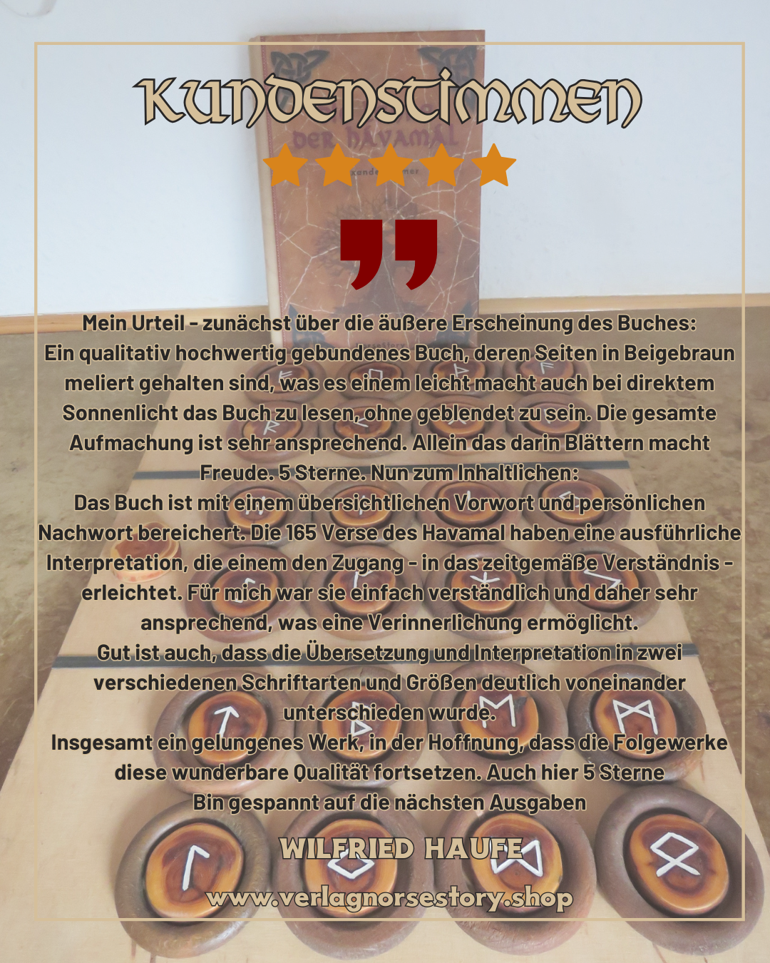 Bewertung zur Hávamál von NorseStory