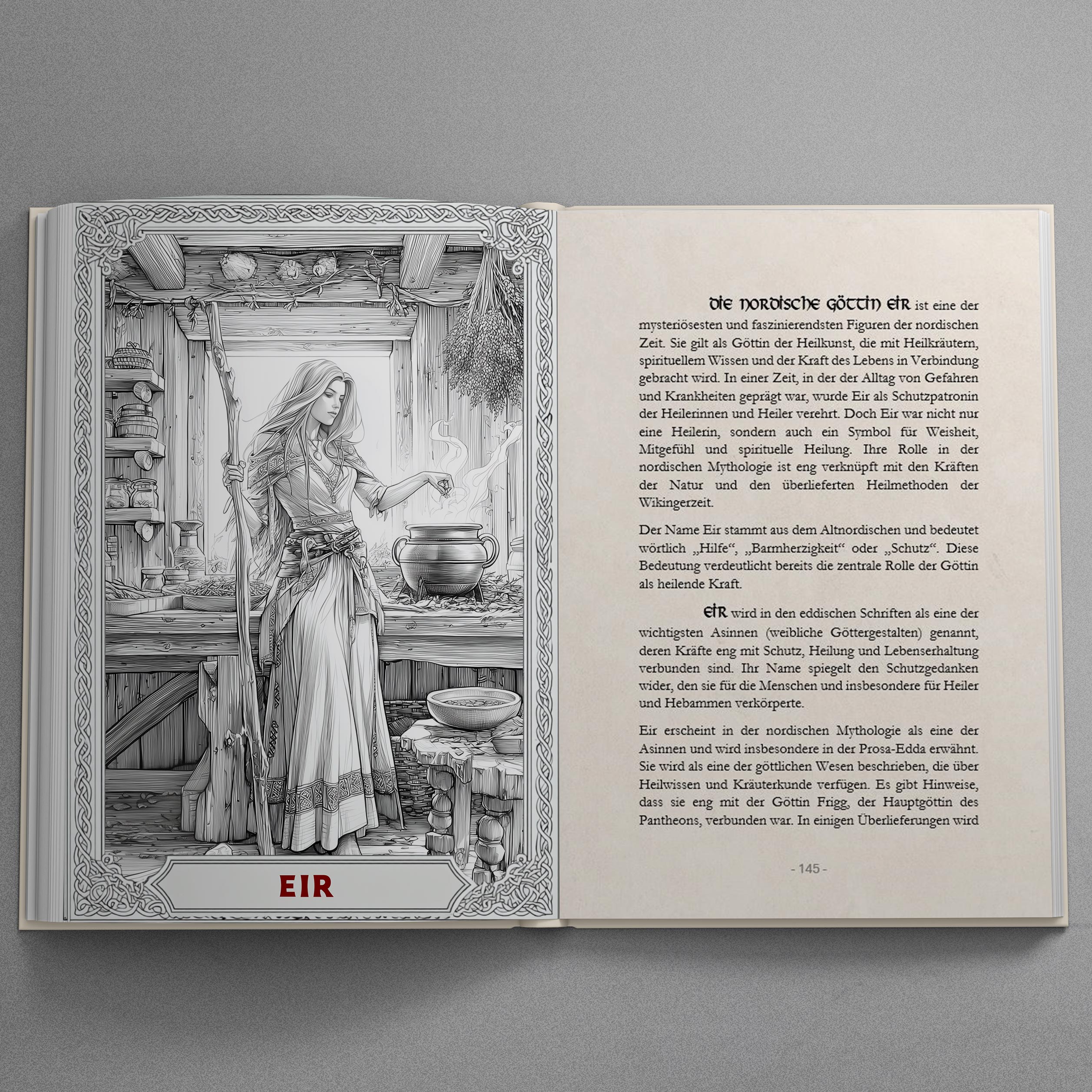 Buch 2: Das Wikinger Götter Buch | Die Lehre der nordischen Götter - alle nordischen Götter in einem Buch | Der Asen-Vanen-Krieg