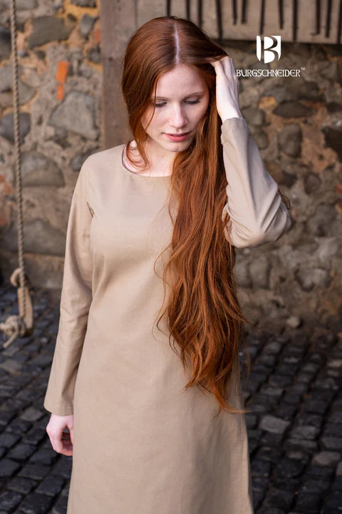 Unterkleid Wikinger Kleid Schildmaid Freya hanf