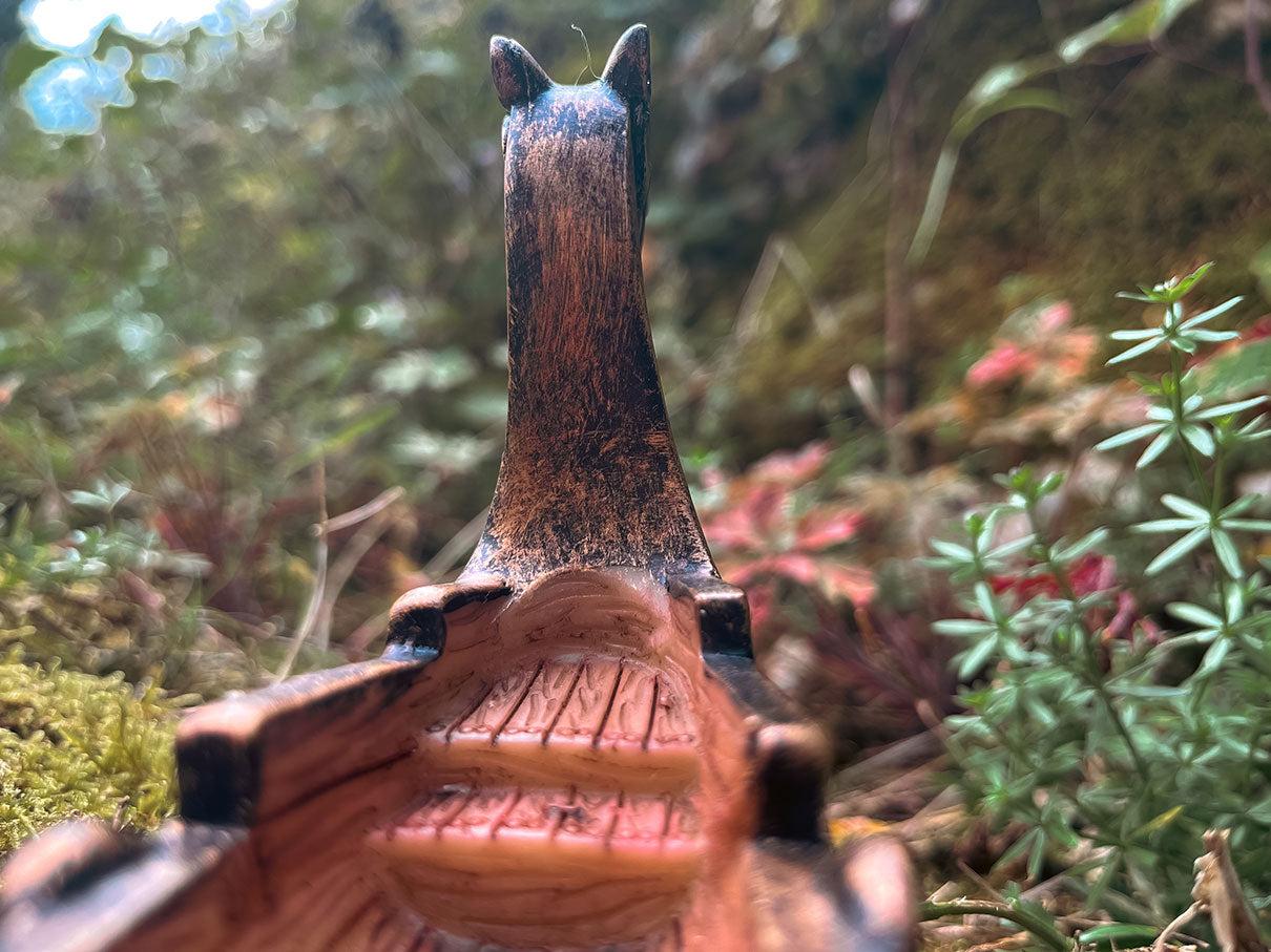 Innenansicht des Räucherstäbchenhalters