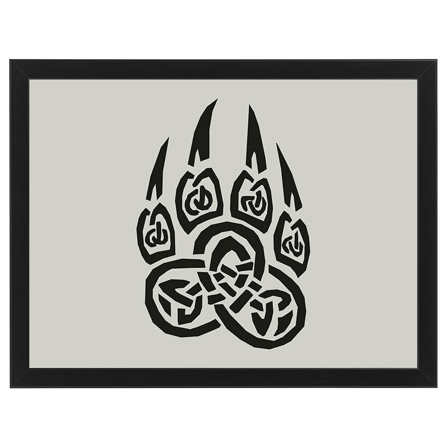 Berserker Wandposter Wikinger Wandbilder Bärentatze