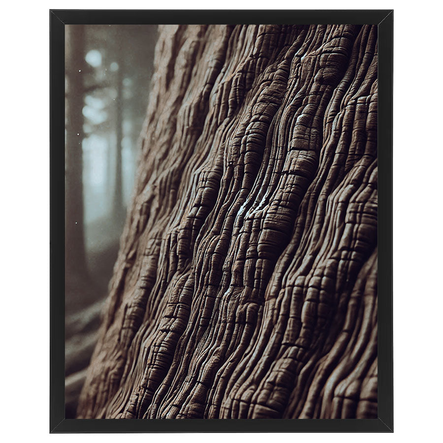 Berserker Wandposter Wikinger Wandbilder Baumrinde