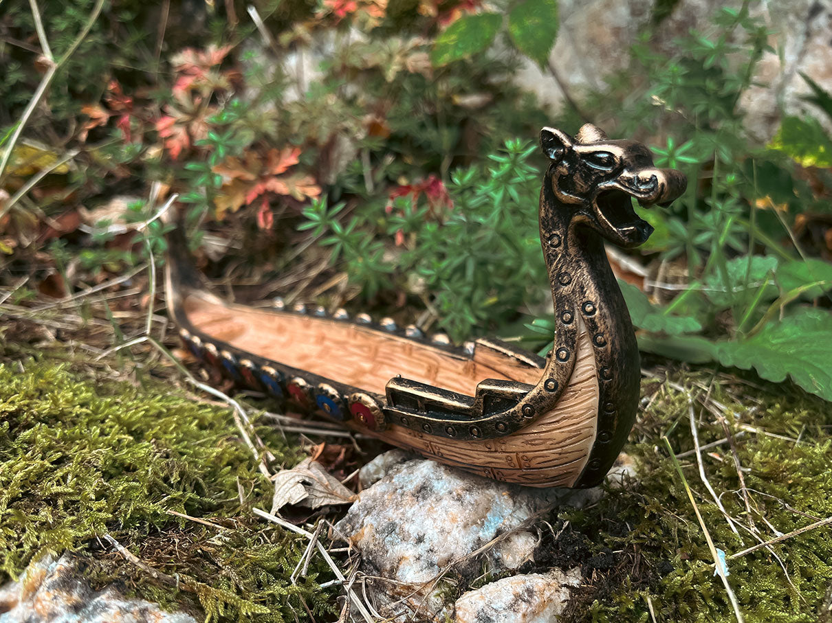 Räucherstäbchenhalter Wikinger