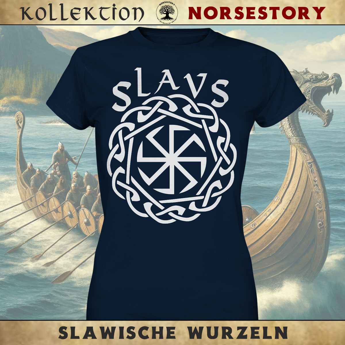 Slawisches Wikinger T-Shirt für Frauen