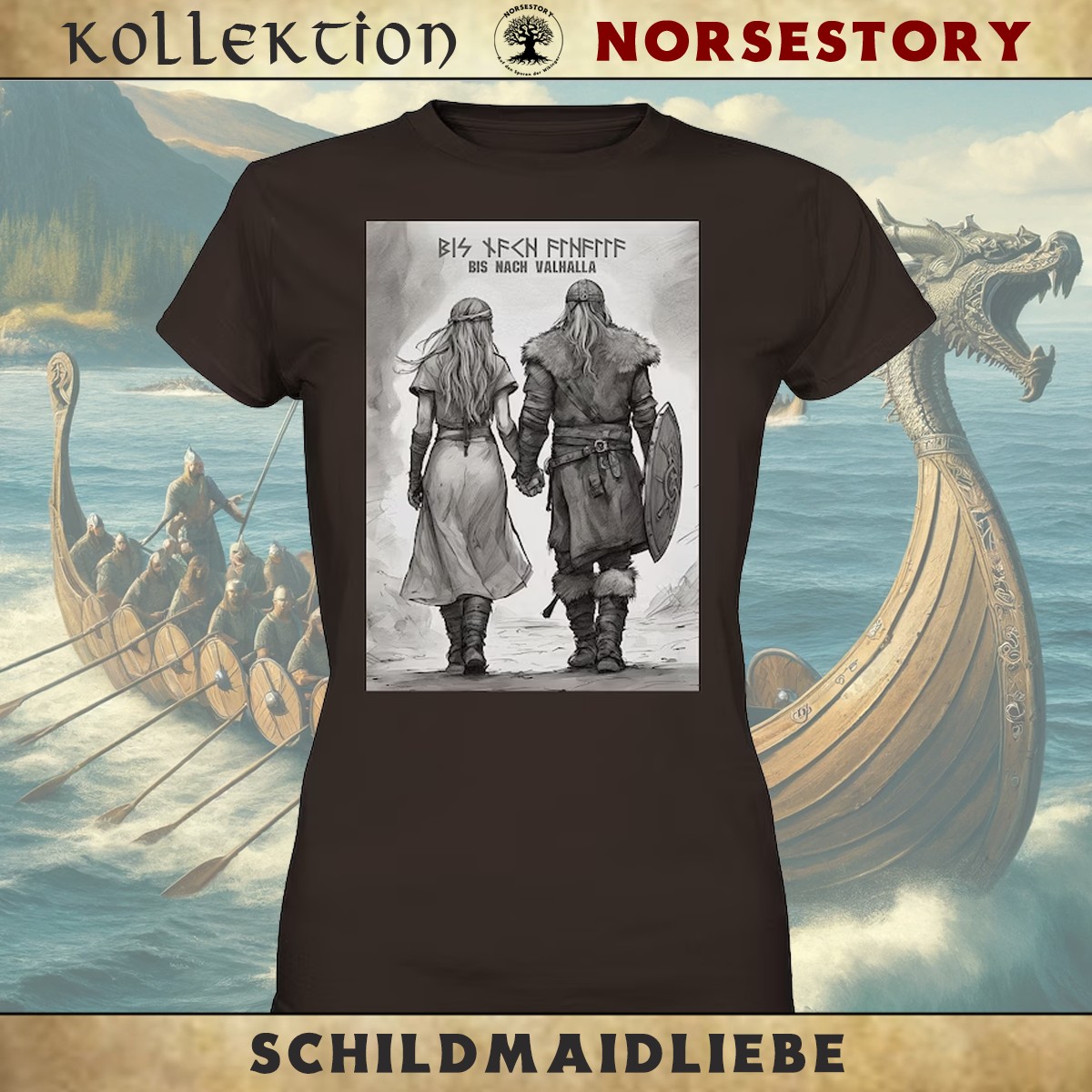 Wikinger Partnershirt Frau
