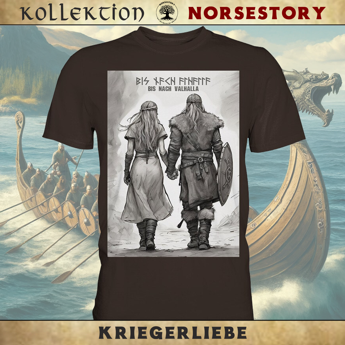 Wikinger Partnershirt Mann