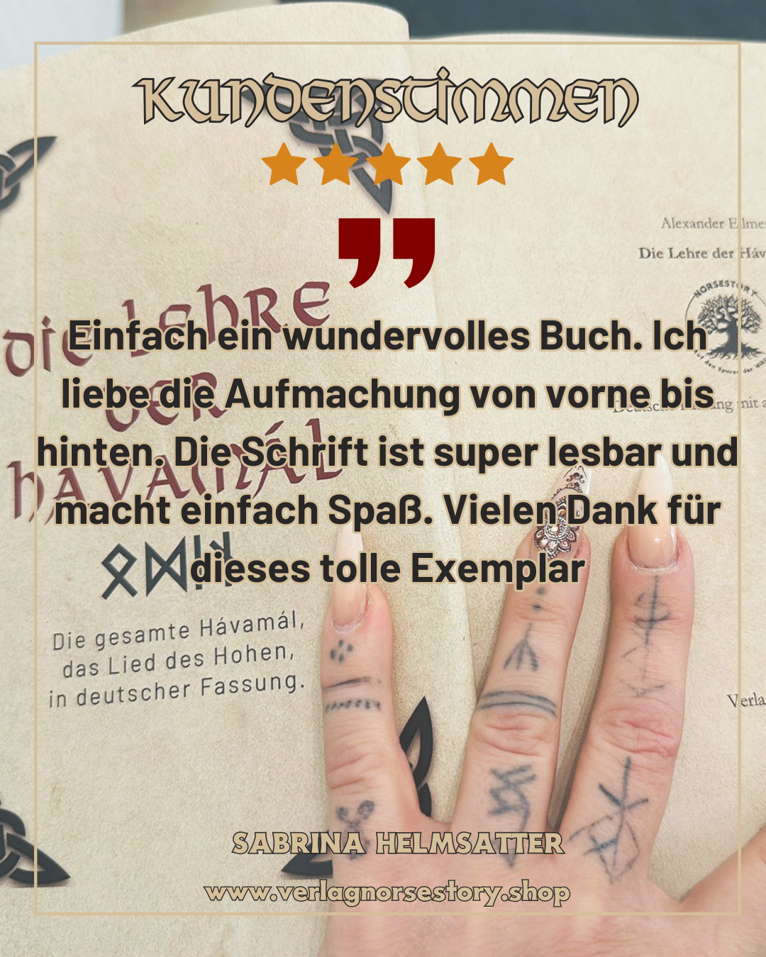 Buch 1: Hávamál Buch | deutsche Ausgabe inkl aller Zitate | Die komplette Hávamál