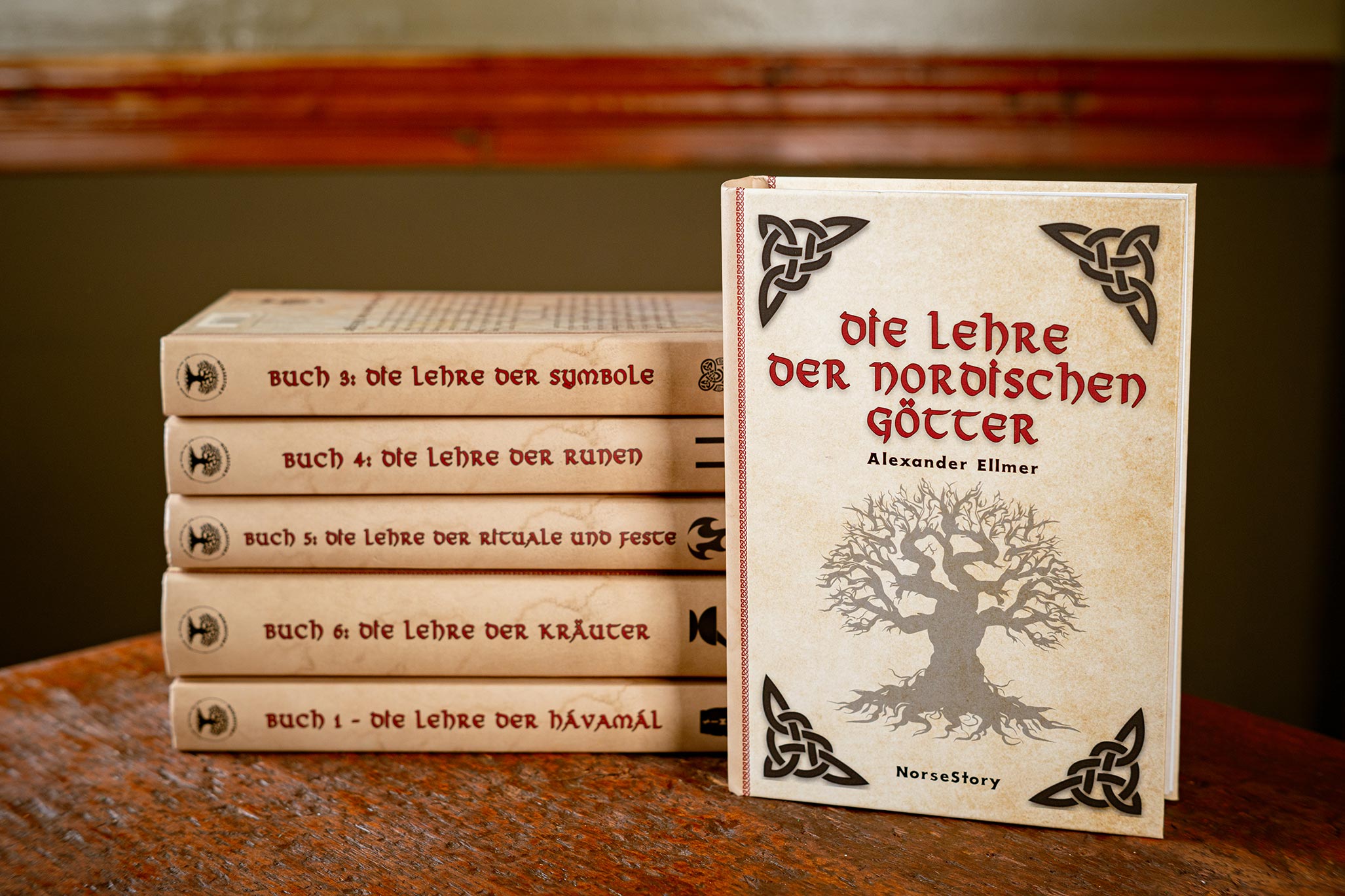 Buch 2: Die Lehre der nordischen Götter | deutsche Ausgabe | Illustrationen und mehr