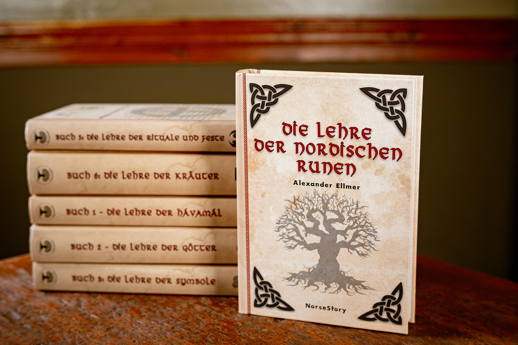 Buch 4: Die Lehre der nordischen Runen | deutsche Ausgabe | Illustrationen und Runenkunde