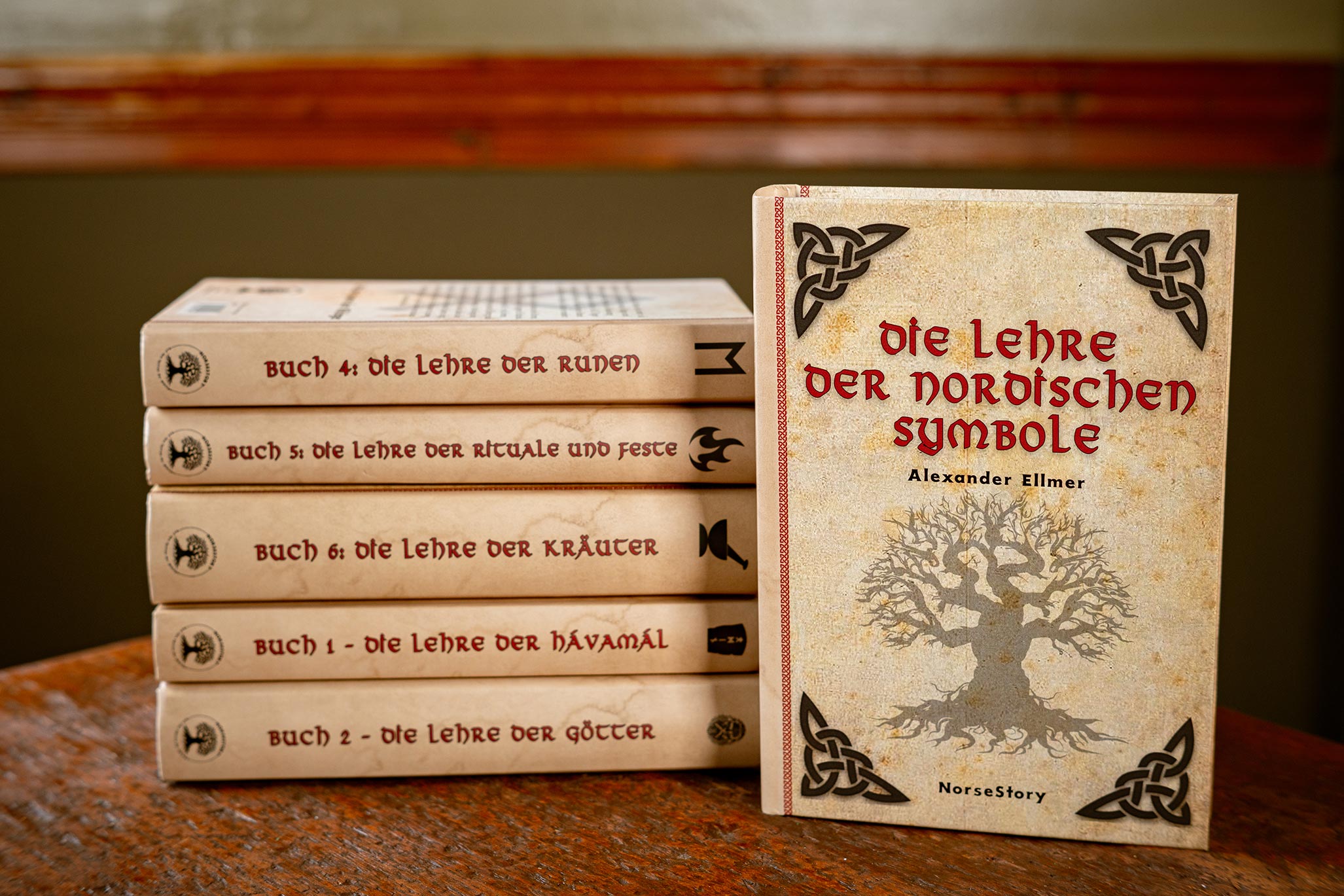 Buch 3: Die Lehre der nordischen Symbole | deutsche Ausgabe | Illustrationen und Symbolkunde