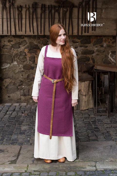 Wikinger Oberkleid | Schürzenkleid | Trägerkleid Frida von Burgschneider Flieder