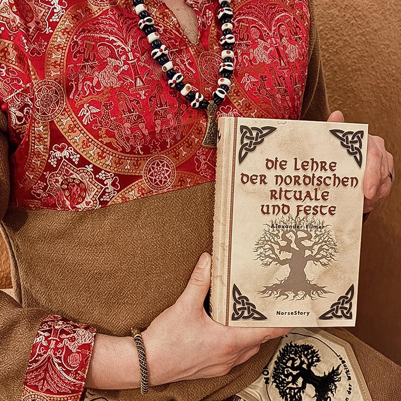 Buch Hardcover - Wikinger - Nordische Mythologie - Die Lehre der nordischen Rituale und Feste - Cover