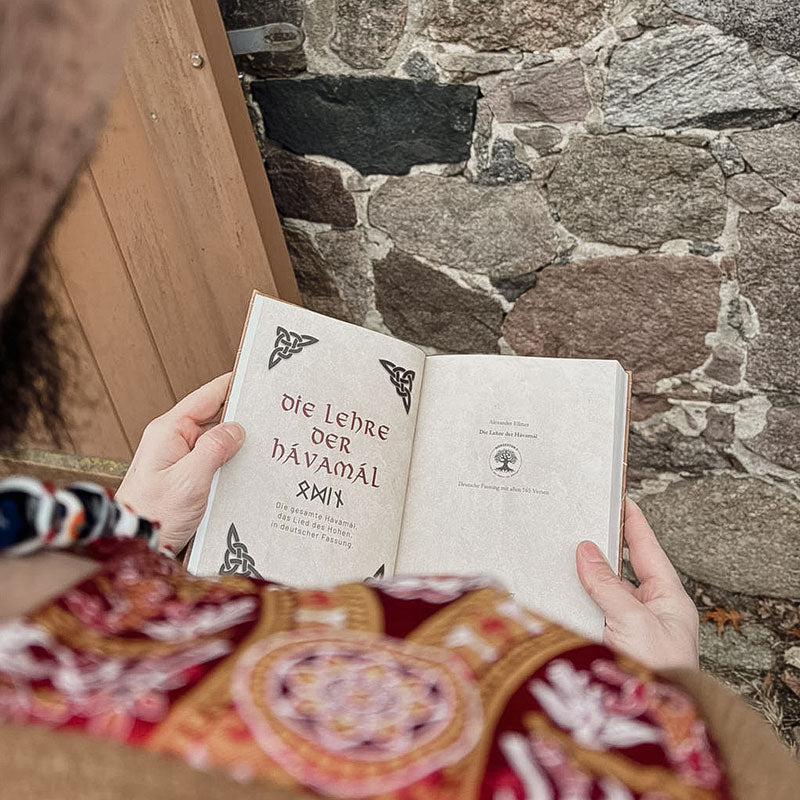 Buch Die Lehre der nordischen Hávamál - Titelei