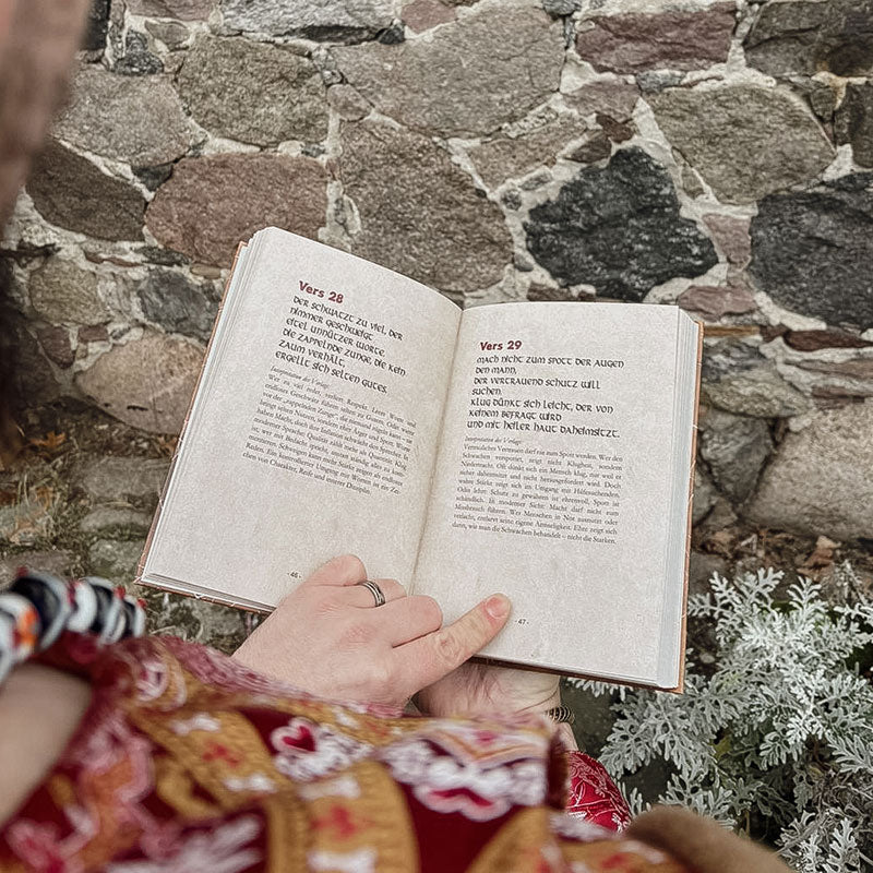 Buch Die Lehre der nordischen Hávamál - Innenansicht