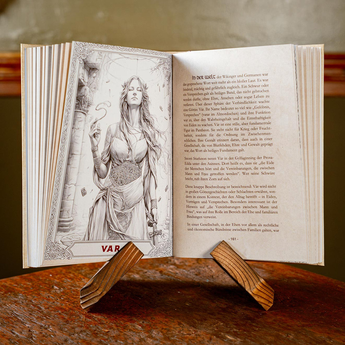 Hardcover Buch nordische Mythologie - Buch 2: Die Lehre der nordischen Götter - Innenansicht