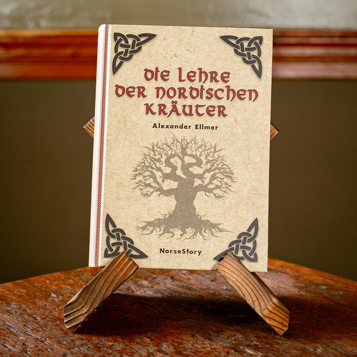 Hardcover Buch nordische Mythologie - Buch 6: Die Lehre der nordischen Kräuter - Cover