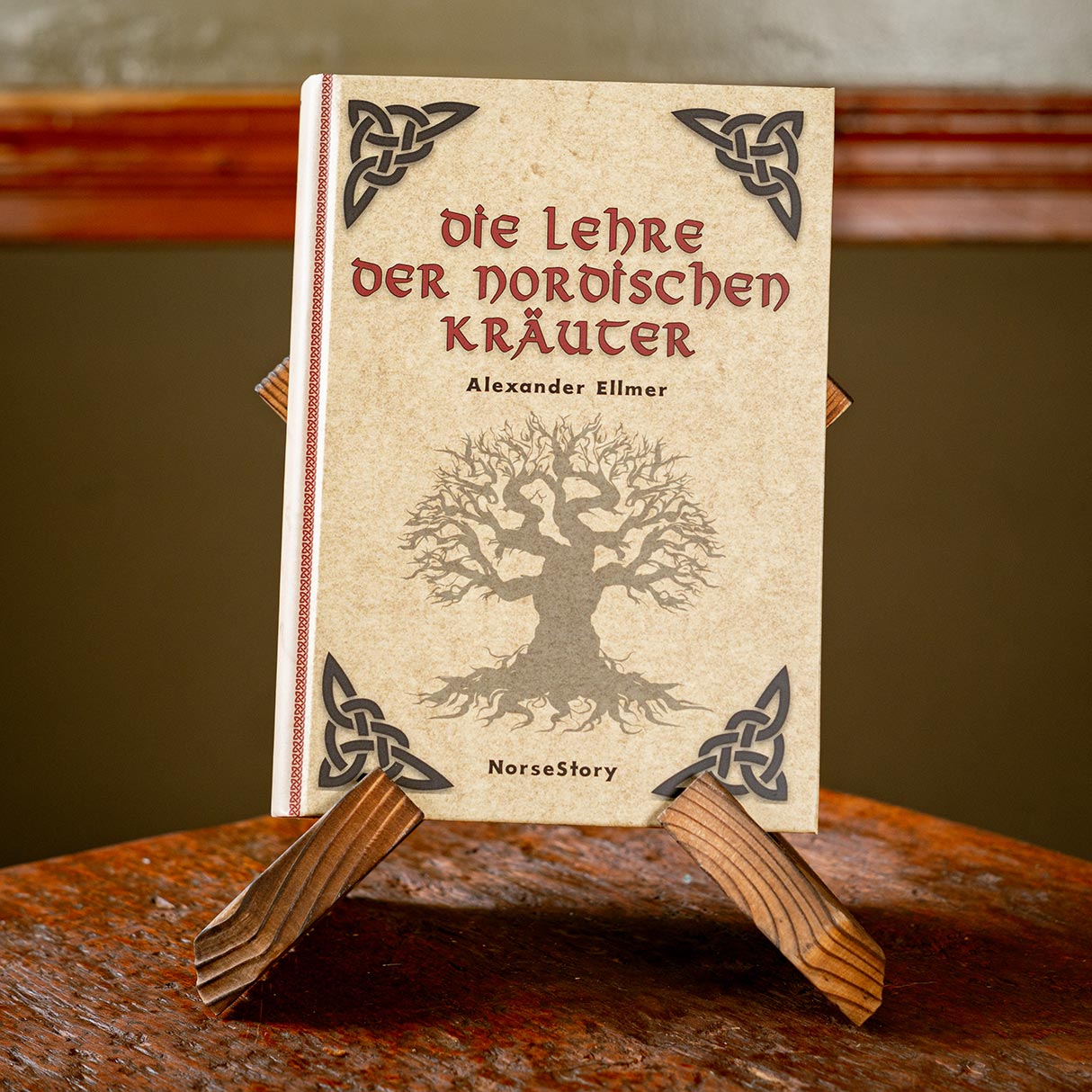 Hardcover Buch nordische Mythologie - Buch 6: Die Lehre der nordischen Kräuter - Cover