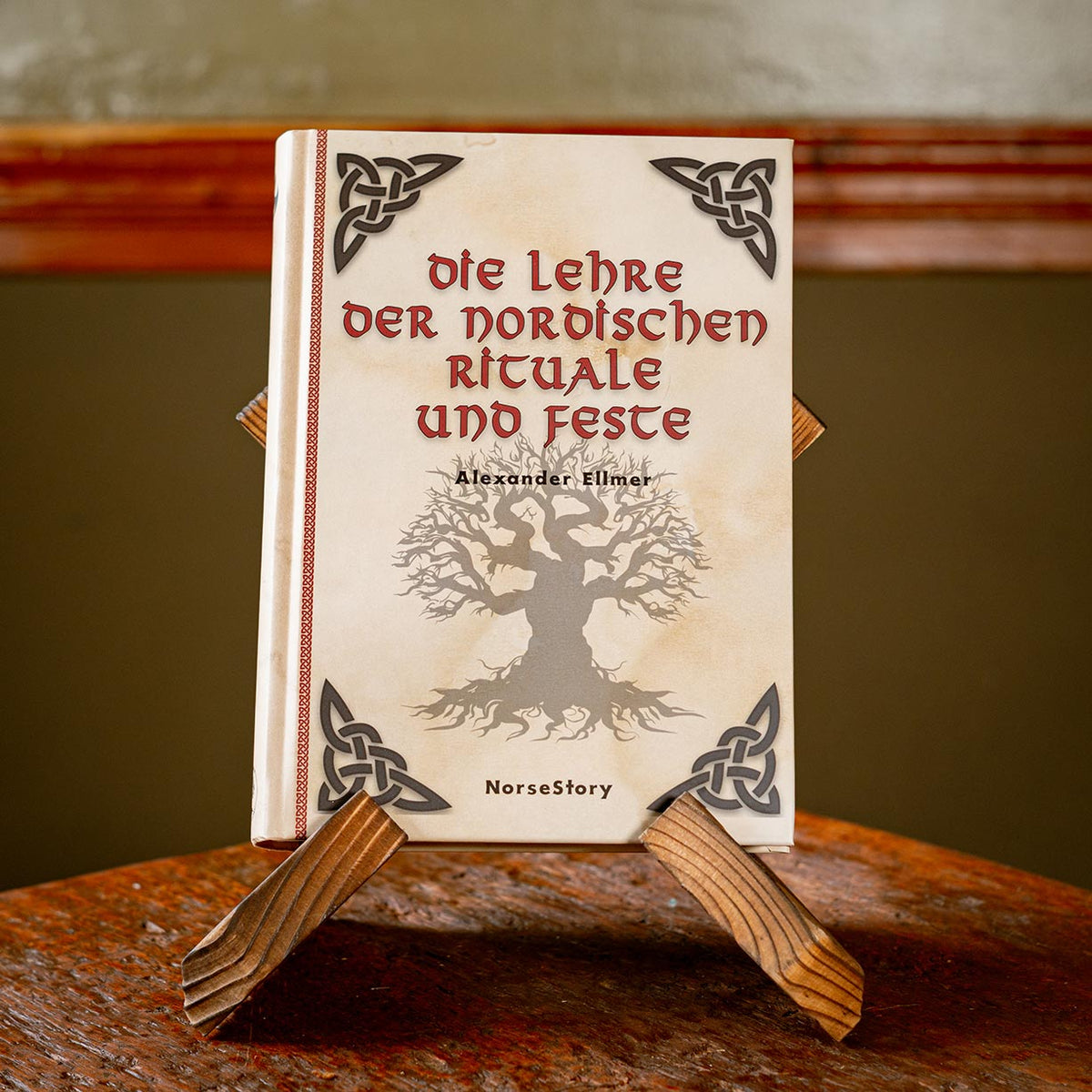 Hardcover Buch nordische Mythologie - Buch 5: Die Lehre der nordischen Rituale und Feste - Cover