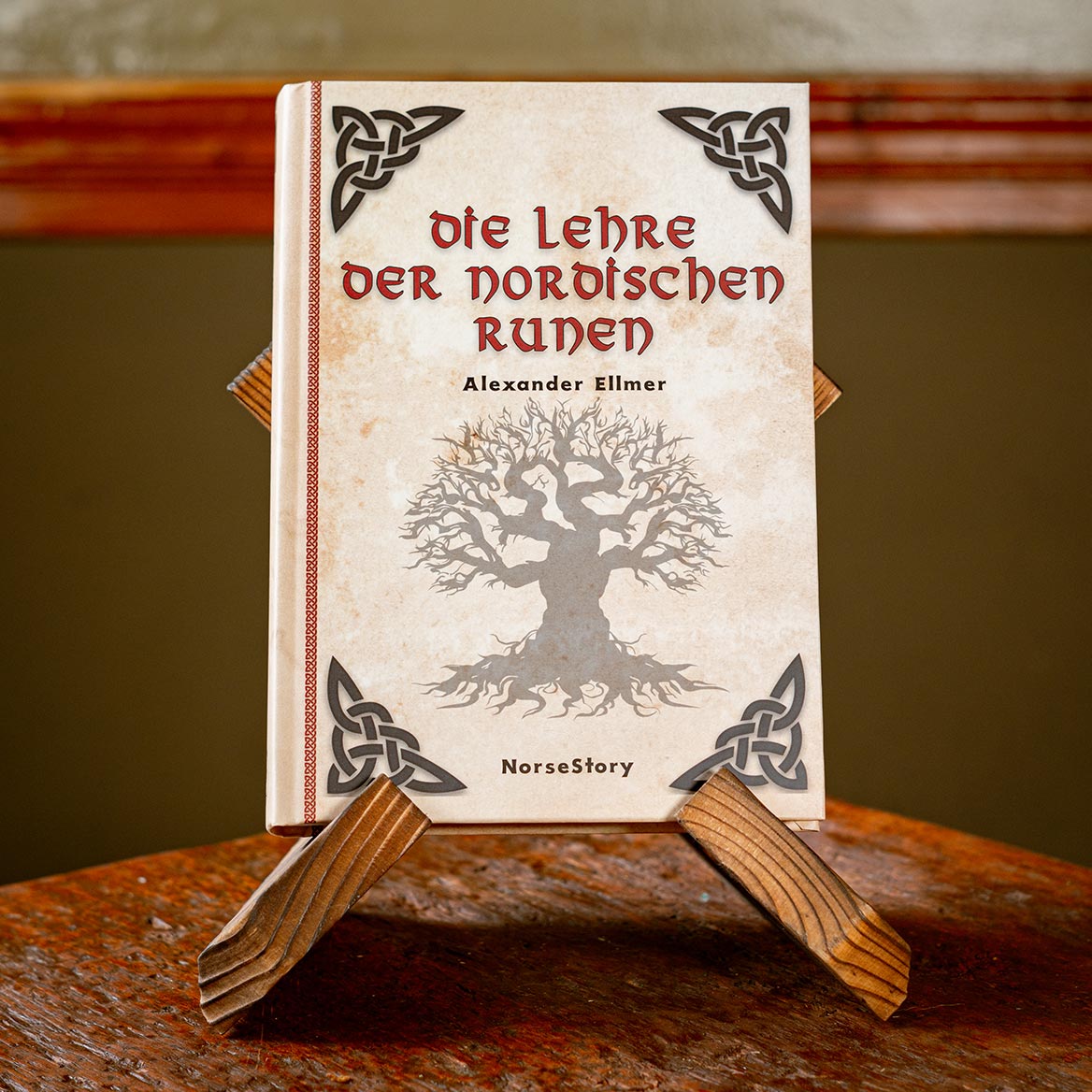 Hardcover Buch nordische Mythologie - Buch 4: Die Lehre der nordischen Runen - Cover